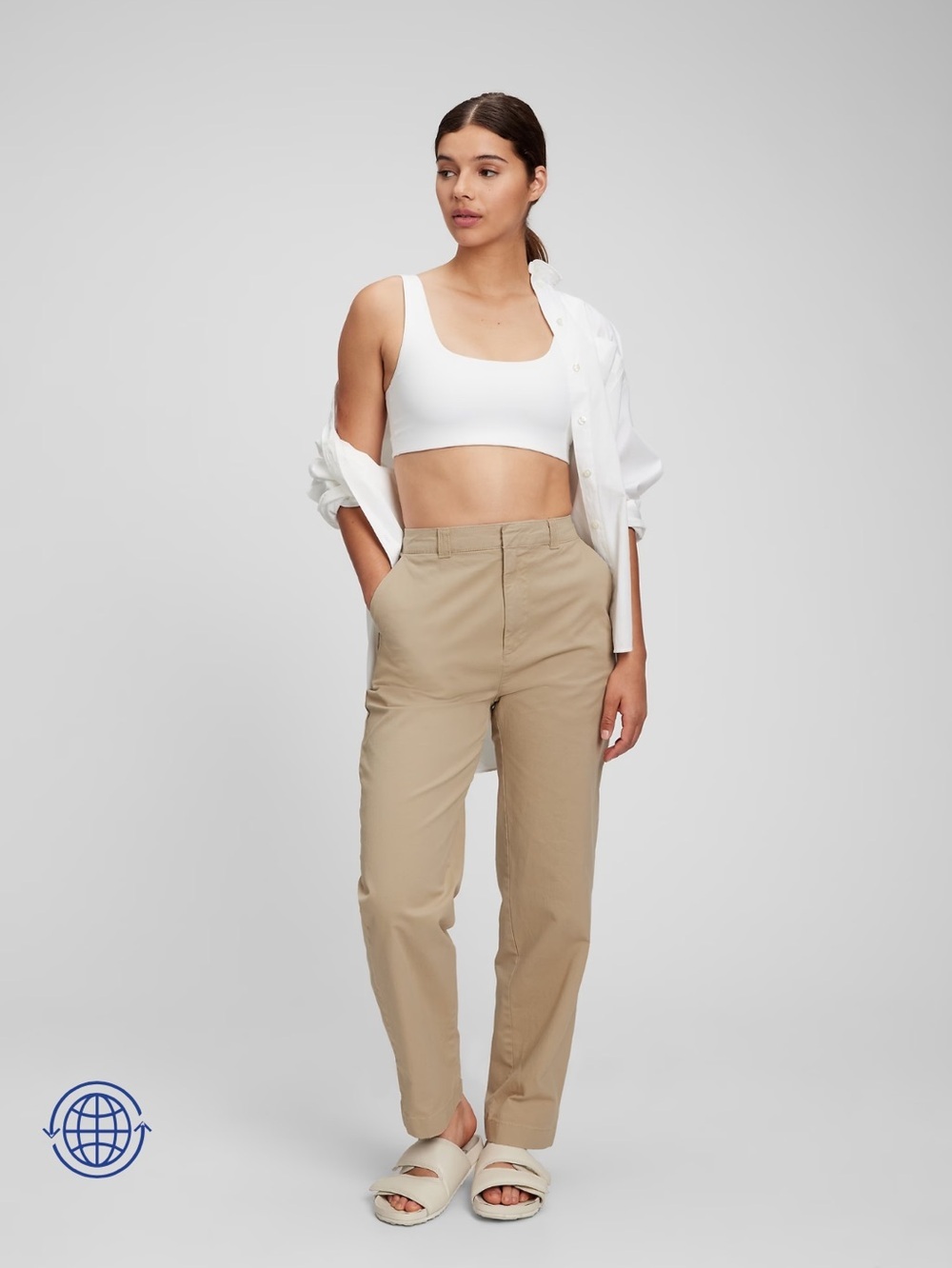 GAP Straight Up Khakis Pants